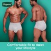 Depend Fresh Protection Adult Incontinence Disposable Underwear for Men - Maximum Absorbency - Gray - image 4 of 4