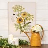 Slickblue Distressed Wooden Wall Sign with Bees, Yellow Flowers, and Find Me Where the Wild Flowers Grow - 3 of 3