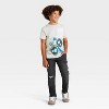 Boys' Astro Bots Short Sleeve Graphic T-Shirt - Gray - 4 of 4