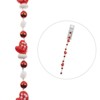 Crystal Lane DIY 7" Lampwork Glass Designer Holiday Christmas Bead Strand Craft Embellishment Mittens Red - 3 of 4
