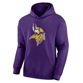NFL Minnesota Vikings Long Sleeve Core Big & Tall Fleece Hooded Sweatshirt