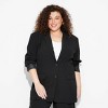 Women's Oversized Blazer - Wild Fable™ - 2 of 3