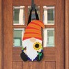 Briarwood Lane Gnome Sweet Gnome Spring Burlap Door Hanger Embroi - 2 of 2