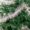 Northlight Shiny Two-Tone Tinsel Christmas Garland - 18' x 3" - Pink - 3 of 4