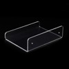 Unique Bargains Acrylic Clear Floating Wall Mounted Shelf for Bathroom Kitchen - 3 of 4