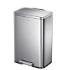 EKO Stainless Steel 50L Madison Step Trash Can - 2 of 4