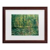Trademark Fine Art - Vincent Van Gogh 'Trees And Undergrowth, 1887' - 2 of 3