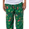 Teenage Mutant Ninja Turtles Mens' Christmas Characters Sleep Pajama Pants Green - 3 of 4