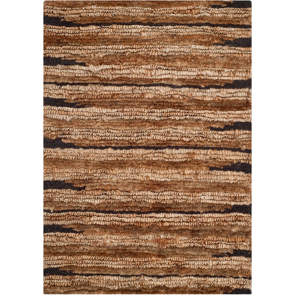 2'x3' Lawanda Stripe Knotted Accent Rug Light Gray - Safavieh