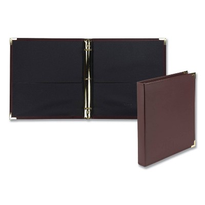 Samsill 1" Classic Collection Ring Binder, 8.5" x 11" - Burgundy