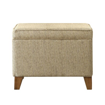 Storage Ottoman Brown - HomePop