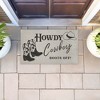 Stupell Industries Cowboy Boots Off Entry Printed Outdoor Imitation Sisal Door Mat, design by Deane Beesley - 4 of 4