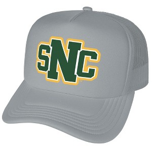 Gender Neutral Official St. Norbert College Primary Logo Foam Snapback Trucker Hat - for Men and Women Grey Grey One Size - 1 of 4