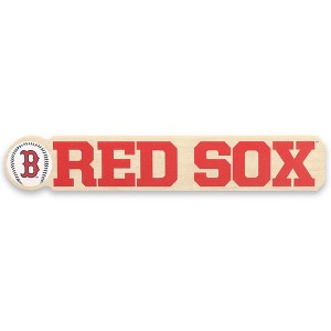MLB Boston Red Sox Chunky Wood Wall Sign - 1 of 4