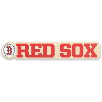 MLB Boston Red Sox Chunky Wood Wall Sign