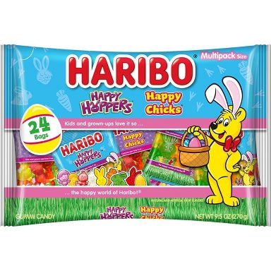 HARIBO Easter Happy Hoppers Egg Hunt - 9.5oz/24ct