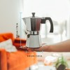 GROSCHE Milano Stovetop Espresso Maker Moka Pot Home Espresso Coffee Maker - 3 of 4