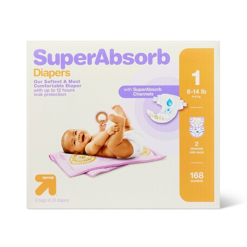 Up & Up Diapers Super Pack - Size 1