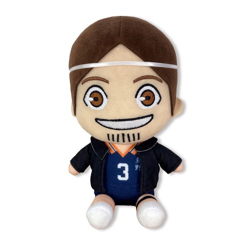 GREAT EASTERN ENTERTAINMENT CO HAIKYU!! S3- ASAHI JACKET SITTING POSE PLUSH 7"H - image 1 of 2