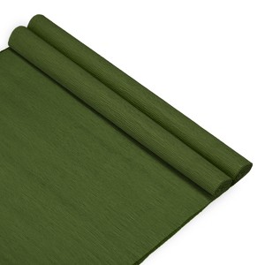 Unique Bargains Durable Soft Flexible Colorful Crepe Paper Variety of Colors 2 Pcs - 1 of 4