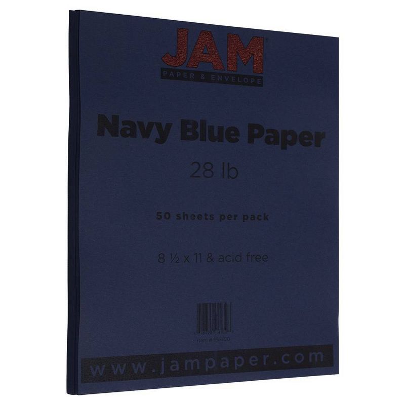 JAM Paper 50pk Basis 28lb Paper 8.5" x 11", 1 of 4