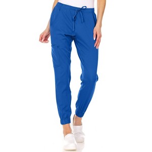 Medichic Women's Leah 5-Pocket Stretch Cargo Jogger Scrub Pants - 1 of 4