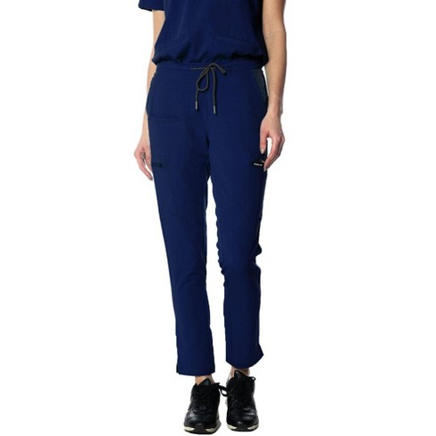 Petite Navy Pocket Detail Cargo Trousers