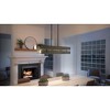 Urban Ambiance Luxury Modern Farmhouse Chandelier,  7.875"H x 36"W,  Midnight Black Finish, UHP3361 - 2 of 4