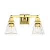 Livex Lighting Mission 2 - Light Vanity in  Polished Brass - 4 of 4
