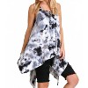 Women's Tie Die Sleeveless Tunic - umgee - 3 of 4