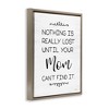 Stupell Industries Funny Nothing Is Lost Black Framed Floater Canvas Wall Art - 3 of 4