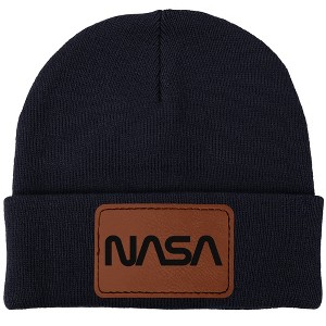 Warm Blue Knitted Winter Beanie Hat With A Pompom And Cuff Vector Illustration Image401825473