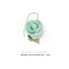 Unique Bargains Mini Wedding and Party Decoration Artificial Rose Flower Heads 144 Pcs Light Green - 2 of 4