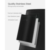 SONGMICS Kitchen Trash Can, 5.2/8 Gallon (20/30 L) Trash Bin, Stainless Steel Garbage Can, with Inner Bucket, Soft Close and Stays Open - 4 of 4
