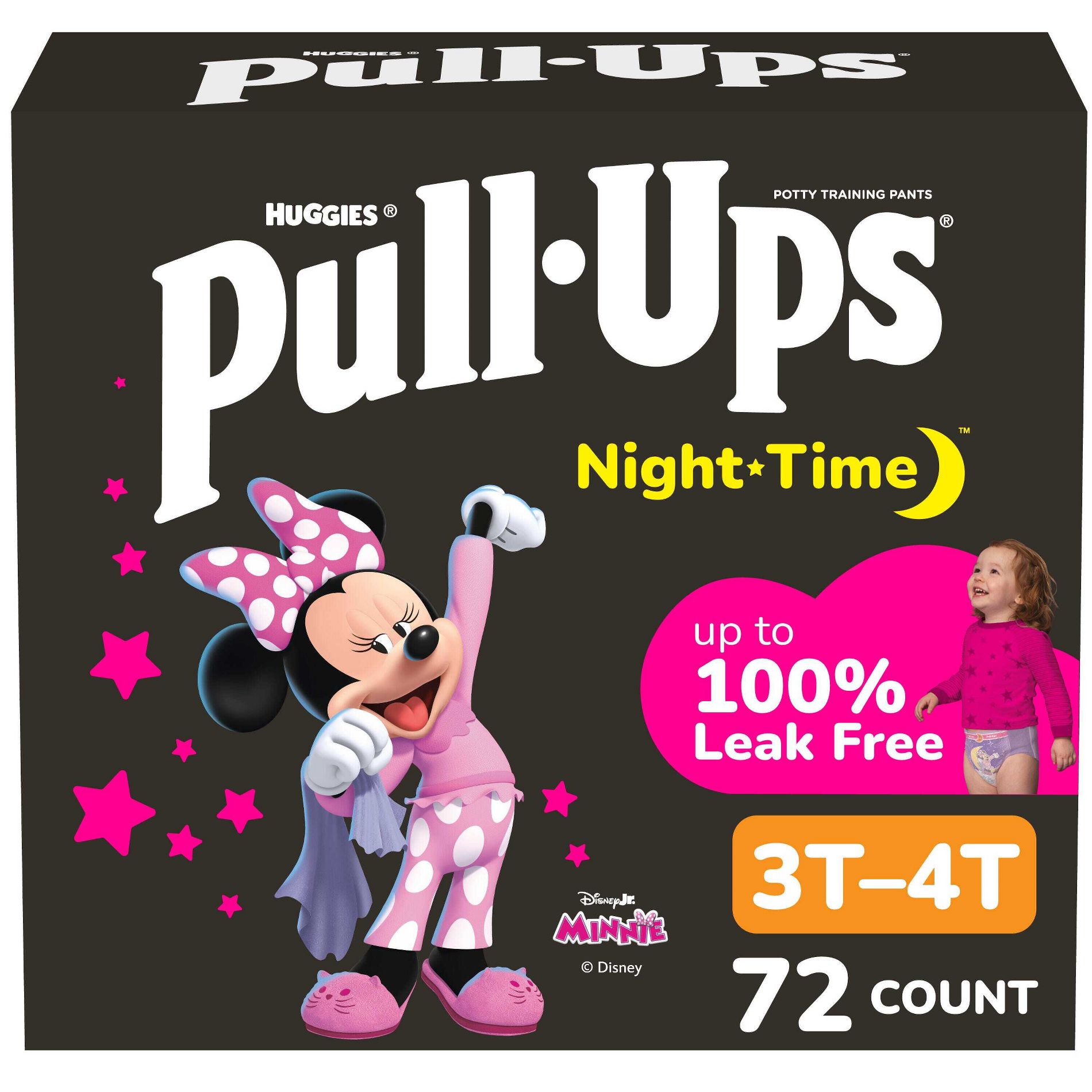 Pull-Ups Nighttime Training Pants 3T-4T - Girl - 72ct