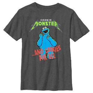 Boy's Sesame Street And Cookies for All Monster T-Shirt - 1 of 4