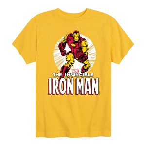 Boys' - Marvel - The Invincible Iron Man Short Sleeve Graphic T-Shirt - 1 of 4