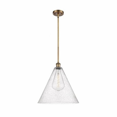 Berkshire - 1 Light Pendant In Industrial Style-16.75 Inches Tall and 16 Inches Wide