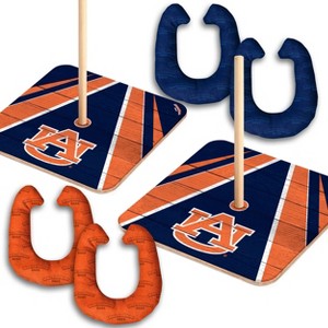 NCAA Auburn Tigers Horseshoe Bag Toss Game Set - 1 of 4