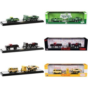 Auto Haulers "Sodas" Set of 3 pieces Release 22 Limited Edition to 8400 pieces Worldwide 1/64 Diecast Models by M2 Machines - 1 of 4