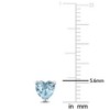 EVERLY JEWELRY | Stud Earrings with Gemstone in Silver – Multiple Stone and Metal Color Options - 2 of 3