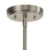 Kichler Lighting Aivian 1 - Light Pendant in  Nickel Textured - 3 of 4