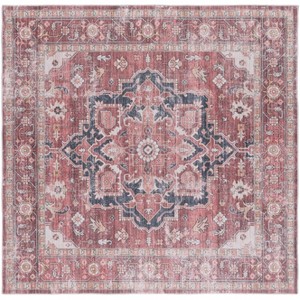 Arizona ARZ247 Machine Washable Skid Resistant Power Loomed Indoor Rugs - Safavieh - 1 of 4