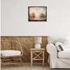 Stupell Industries Muted Autumn Treeline Floating Frame Canvas Art - 3 of 4