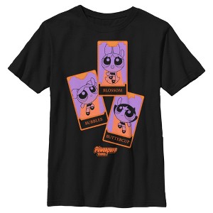 Boy's The Powerpuff Girls Halloween Tarot Cards T-Shirt - 1 of 4