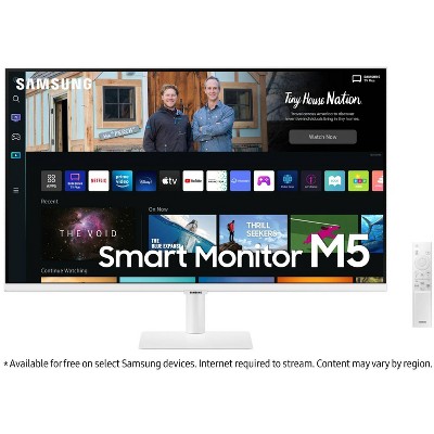 Samsung LS32AM501NNXZA-RB 32" 1080p Smart Monitor Streaming TV - Certified Refurbished