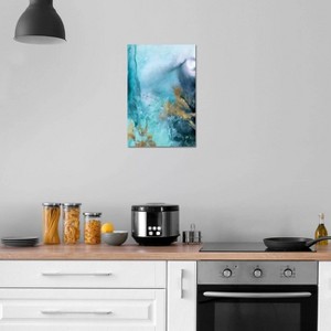 iCanvas Gold Under The Sea I by Eva Watts Canvas Print Wall Art - 1 of 3
