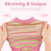 Dog Shirt, Pet Clothes for Chihuahua, Yorkie Teacup Costumes Striped, Small Dogs Sleeveless Tank Top Vest, Breathable Cotton Puppy T-Shirt - 3 of 4