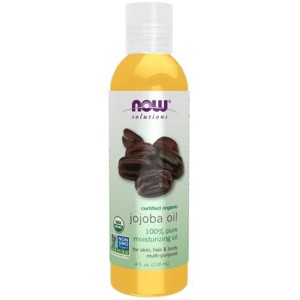 Solutions Certified Organic Jojoba Oil by Now Foods  -  4 oz Liquid - 1 of 3