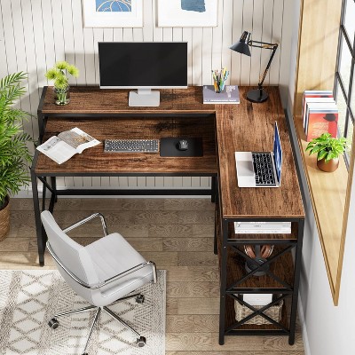 Tribesigns 53 Inch L Shaped Desk Target